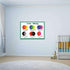 SANTSUN Educational Preschool Posters - Color Mixing Wall Charts for Kindergarten - 42x60cm (17x24 inch) School