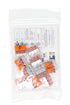 Wago 221-613 Lever-Nuts 10AWG - 3 Conductor Compact Wire Connectors, 10 PK Bag