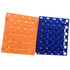 50 Well Centrifuge Tube Rack, Orange/Blue, for 10ml/15ml/50ml, Two Packs
