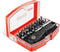DNA MOTORING 22PCS Mini Ratchet Wrench Set with 60mm Quick-release Extension Bar and 20pcs CRV Bits