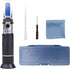 VGVGV Brix Refractometer, Held Tester Tool 4 In 1 Antifreez Refractometer Freezing Point
