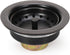 KONE 3-1/2 Inch Kitchen Sink Drain ORB Assembly with Strainer Basket/Stopper, All
