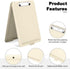 Hongri Clipboard with Storage, Heavy Duty Foldable Nursing Clipboards for Office School Supplies, Khaki Clip Board Case