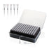 Disposable Filtering Pipette Tips, 960pcs Universal Filter Pipette Tips, 10 µL, 96 Tips/Rack x 10 Racks