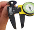 General Tools 142 Plastic Dial Caliper, 0-6" Range, .01" & 1/64" Accuracy