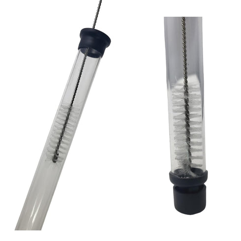 Glass Triple Scale Hydrometer, Accurately Test ABV, Brix & Gravity of Wine, Beer, Mead & Kombucha