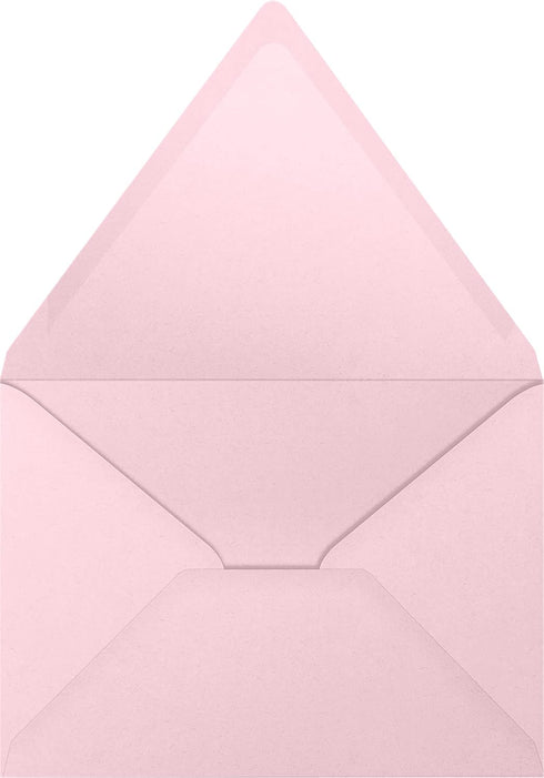 LUXPaper A7 Contour Flap Invitation Envelopes | 5 1/4" x 7 1/4" | Candy Pink | 80lb. Text | 50 Qty by LUXPaper