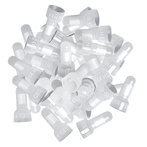 Eagles 1000Pcs Nylon Wire Crimp Cap, 22/16 AWG Closed End Crimp Terminal Connectors for Wiring Projects