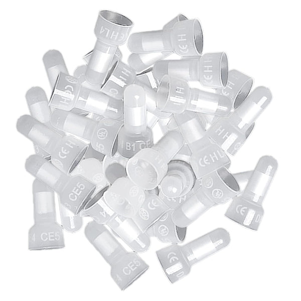Eagles 1000Pcs Nylon Wire Crimp Cap, 22/16 AWG Closed End Crimp Terminal Connectors for Wiring Projects