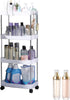 Generic Cart Storage Rack Mobile Organizer, Portable Tier Shelf | Versatile Rolling Utility Stand, Sturdy Space-Saver