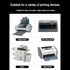Generic A4 50 8.27 11.69 inches, Matte Printable Adhesive Paper, Sheets, x Compatible with All Printer, Inkjet, Peel