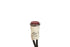 NSI-79750LW Round Indicator Light, Non Replacable Lamps, Red, 0.5" Panel Cutout, Chrome Bezel