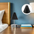 Bulb BESTYASH Industrial Metal Cone Pendant Lamp Shade, Iron Black Lampshade Light Cover for Wall Sconce and Ceiling