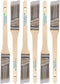 Vermeer 6-Pack Paint Brushes, 1" Angle Sash Brushes for All Latex and Oil Paints & Stains, Home Improvement