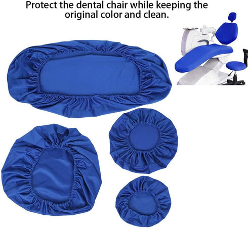 Naroote Set High Elastic Chair Cover, Washable Sleeves Cushion Headrest Protector Kit Chair Protector with Full