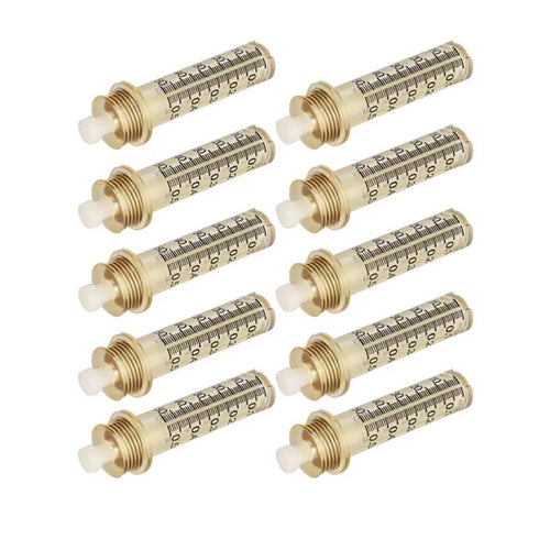 Disposable 10pcs 0.5ml Empty Ampoule with 1pc Adapter Cap Replacement Parts