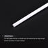 MECCANIXITY ABS Plastic Rod Round Solid Bar, 4 mm x 250 mm for DIY Model Making, Pack of 15 Pcs