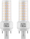 Lidesheng GX23-2 Base LED Light Bulb Plug and Play,3000K Warm White 2Pin LED