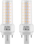 Lidesheng GX23-2 Base LED Light Bulb Plug and Play,3000K Warm White 2Pin LED