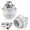 SDQCLIIF Lamp Socket with Metal Shade Ring, UL Listed Medium Base E26 Light