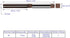Hand Reamer Metric 7.5mm Alloy Tool Steel 9Crsi H8 6 Straight Flutes Hand Milling Cutter Tool