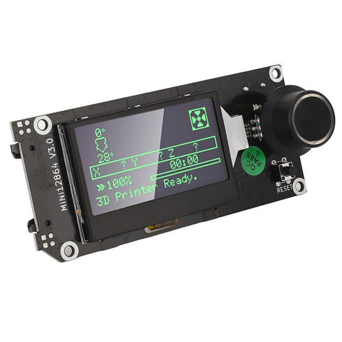 Mini12864 V3.0 3D MKS Graphic Smart Display Control Board with RGB Backlight Self Contained Encoder and Storage Card