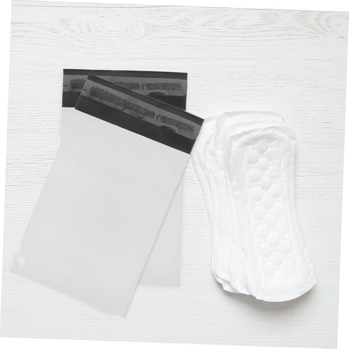 200pcs Napkin Bags Thickened Self-Sealing Menstrual Pouches for Women Practical Waste Storage Bags for Feminine