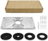 Router Trimmer Woodworking Tool - Aluminium Alloy Router Table Insert Plate for Bench Trimming