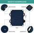 45" 36" Bed Positioning Pad with Reinforced Handles, X Multipurpose Waterproof Transfer Sheet for Turning, Lifting