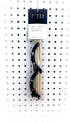 PEGGY Pegboard Tape and Ribbon Organizer, Accessory Hook and Dowel Storage for Crafts and Hobby, 12in Kit