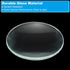 PATIKIL 4" (100mm) Focal Length Double Convex Lens, 3 Pack for Physics Experiment, Clear