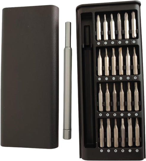Precision Screwdriver Set, 24 in 1 Magnetic Phillips Torx Bits for iPhone PC Game Console DIY Repair Tools