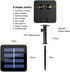 33FT 100 8 Solar String Lights for Outside, LEDs Fairy Lights with Lighting Modes, Waterproof Solar String Lights