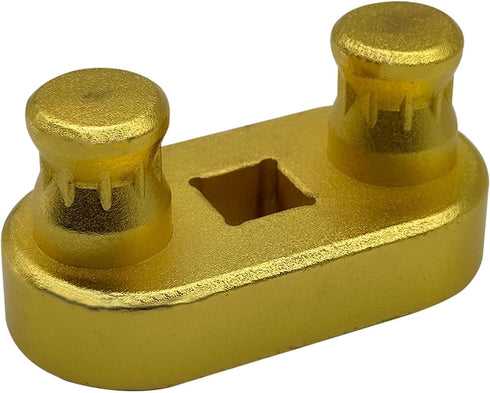77455 Cable Bender Tool, Connects to 1/2'' Ratchet, Maximum Bending Up to 500 MCM, Gold