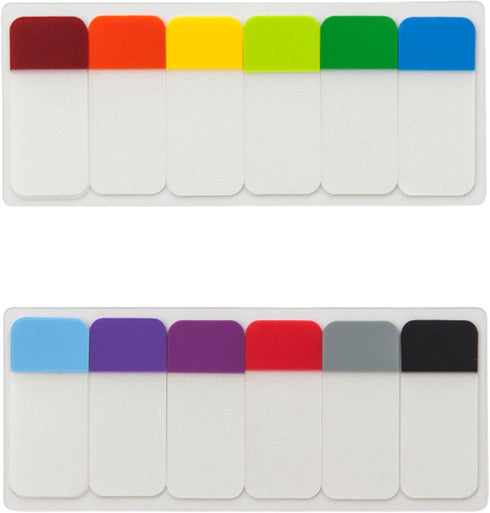Stalogy S3 Sticky Notes: 3/5 in. x 1.4 in., Assorted (6 colors) B.