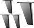 YAVVAY 120mm/135mm Stainless Steel Heavy Duty Furniture Feet, Metal Furniture Cabinet Support Legs