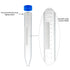 Ackers 15mL Conical Centrifuge Tubes - 100 Pcs Sterile Plastic Test Tubes with Screw Caps