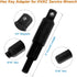 AC Ratchet Wrench with HVAC Hexagon Bit Adapter, Premium Service Tools for Refrigeration Equipment Repair (3/16 , 1/4 ,