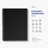 Vela Sciences W7-B Expanded Wirebound Lab Notebook, 9.25 x 11.75 in (23.5 x 30 cm), 144 Pages, Double Wire Looped, 70lb Heavyweight Paper (1-Pack, Grid) by Vela Sciences