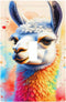 Ntyfur Rainbow Llama Art Wall Plate 1 Gang Toggle Light Switch Cover Single
