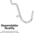 53106 Pegboard Hook Assortment Set, 50 Piece Heavy Duty Hooks for Tools, Garage & Workshops