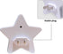 Burbuja 0.2W Tropical Leaves LED Night Light Plug into Wall Star-Shaped Nightlight Dusk to Dawn Auto Sensor for Bedroom