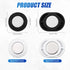 Gosknor 10 Pairs Race Bib Magnets, Magnetic Running Race Buckle Clips Runners Bib Holders Magnets Fasteners Number Pins