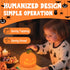 Night Light for Kids, Cute Silicone Nursery Pumpkin Lamp for Baby and Toddler, Halloween NightLight for Boys