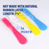 4PCS Autoclavable 7.5” Handle Spatula, Dental Straight Spatula, Dental Alginator Mixer, Mixing Spatula Alginate Spatula Plaster Spatula 4 Blue