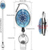 Xoqo Heavy Duty Retractable Badge Reel, Crystal Glass Badge Holder with Belt Clip, 3 PACK for Office Workers