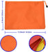 Renashed 10Pcs A4 Waterproof Zipper File Bags - Football Pattern Office Document Bags for Students, 10 Color