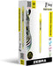 Zebra Pen Z-Grip Retractable Highlighter Marker Set, Chisel Tip, Neon Yellow, 12-Pack