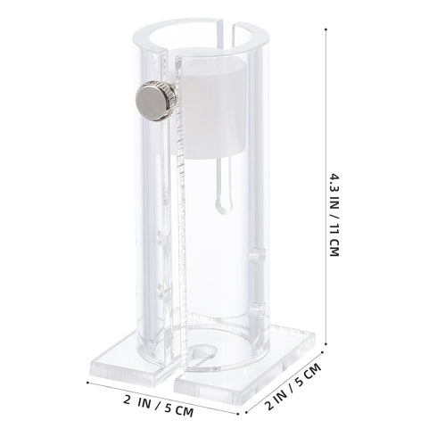 POPETPOP Mouse Restrainer for Research - Acrylic Transparent Laboratory Cages for 15-35 Gram Mice