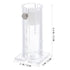 POPETPOP Mouse Restrainer for Research - Acrylic Transparent Laboratory Cages for 15-35 Gram Mice